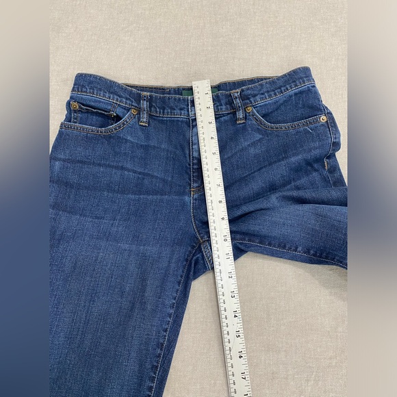Lauren Ralph Lauren, Women’s Classic Bootcut Blue Jeans, Size 8 - Picture 9 of 14